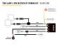 Two-Lamp Harness Kit (4-Pin, Deutsch DT, 12V)