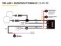 Two-Lamp Harness Kit (4-Pin, Deutsch DT, 12V)
